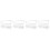 4Sets White Retractable Wardrobe Rod ABS Material Closet Pull-Out Rack 6