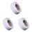 3Pcs White Practical Reflective Tape Weather-Resistant Warning Strip 3