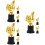 9Pcs Kids Plastic Trophies Decorative Participation Awards 8