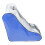 3Pcs Durable Blue PVC Skates Shoe Pouch Roller Skate Storage Organizer 2