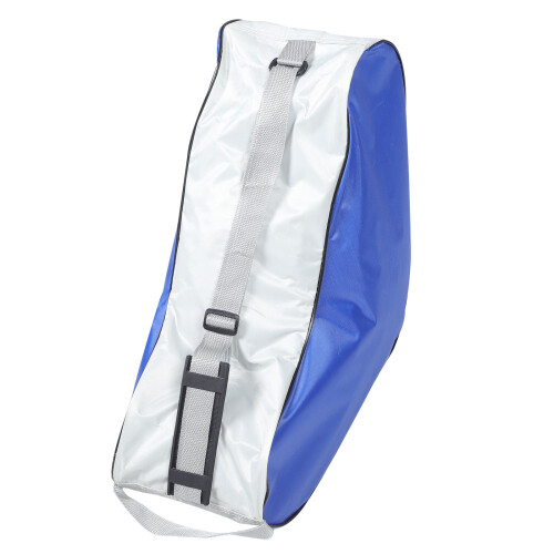 3Pcs Durable Blue PVC Skates Shoe Pouch Roller Skate Storage Organizer 2