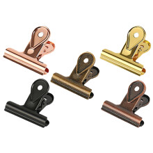 10Pcs Decorative Assorted Color Multi-Function Office Paper Clamps Set