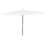 2Pcs White Romantic Oilpaper Umbrella Bamboo Dancing Performance Props 3