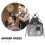 2Pcs Black Polyester Barber Apron for Men with Equipment 10
