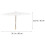 2Pcs White Romantic Oilpaper Umbrella Bamboo Dancing Performance Props 10