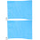 10Pcs Heavy Duty Blue Laundry Bag Foldable Drawstring for Travel Home 2