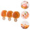 3Pcs Silicone Donut Shaped Ice Cream Molds for Home 11