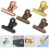 10Pcs Decorative Assorted Color Multi-Function Office Paper Clamps Set 3