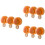 3Pcs Silicone Donut Shaped Ice Cream Molds for Home 6