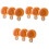 3Pcs Silicone Donut Shaped Ice Cream Molds for Home 3