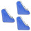 3Pcs Durable Blue PVC Skates Shoe Pouch Roller Skate Storage Organizer 8
