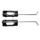 1Pair Headlight Mount Housing Base Bracket 95863151900 95863152000 for  Cayenne 2011-2018 Headlight Mount Support 1