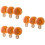 3Pcs Silicone Donut Shaped Ice Cream Molds for Home 7