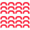 24Pcs Red Silicone Pan Handle Holders Heat-Resistant Covers 5