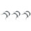 6Pcs Grey Silicone Pot Handles Side Grip Stable Pan Handle Replacement 6