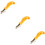 6Pcs Yellow Staple Puller Tool Upholstery Tack Remover Heavy Duty 9