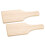 4Pcs Bamboo Clay Paddle Boards Beige Pottery Clay Tools for 10