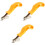 6Pcs Yellow Staple Puller Tool Upholstery Tack Remover Heavy Duty 3