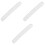3Pcs White Graphite Melting Molds for Gold Silver Metal Casting 5