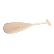2Pcs Practical Wood Paddle Lightweight Beige Sturdy Oars for Boating