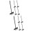 10Pcs Plastic Mini Rake Tools Black Sand Garden Rake Set for Desk 9