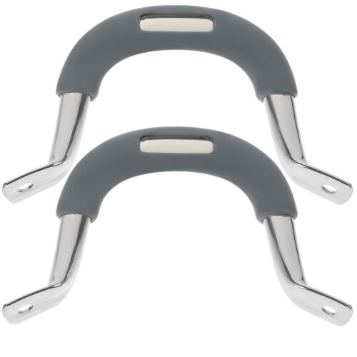 6Pcs Grey Silicone Pot Handles Side Grip Stable Pan Handle Replacement 2