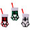 6Pcs Holiday Cat Claw Cutlery Covers Xmas Dining Table Decor 10