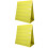 2Pcs Portable Pocket Chart for Kids Learning Yellow Desktop Stand 7