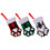 6Pcs Holiday Cat Claw Cutlery Covers Xmas Dining Table Decor 9