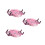 3Sets Pink Table Football Game for Kids Mini Interactive Soccer Table 9