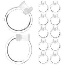 40Pcs Clear Magnifier Clamp for Drill Pen & Rhinestone Painting Crafts