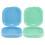 6Pcs Durable Retainer Carrying Box with Built-in Mirror for Storage 1