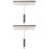 2Pcs Small Grey Shower Squeegee with Handle for Car and Home Windows 4