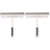 2Pcs Small Grey Shower Squeegee with Handle for Car and Home Windows 2