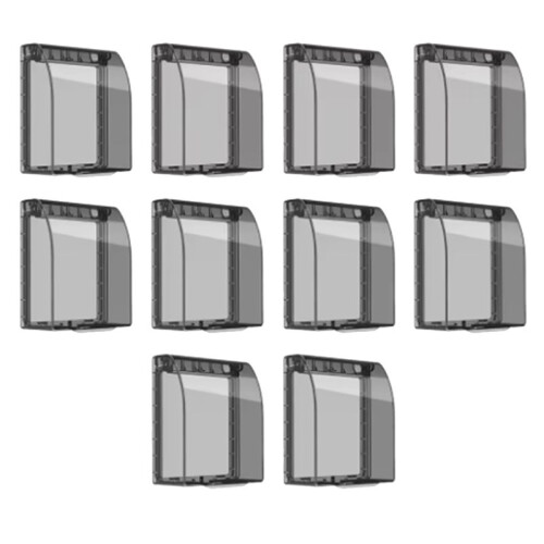 Universal 86 Type Wall Socket Waterproof Box Transparent Plate  Protection Cover Electrical Socket Accessories