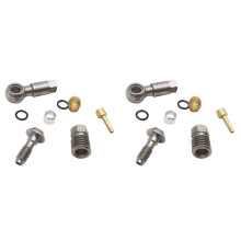 2X Bike Hydraulic Hose Fitting Insert Banjo for MT4/MT6/MT8 Bicycle Accessories Parts