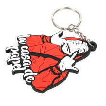 The Heist Money House Of Paper Keychain La Casa De Papel Keyrings Dali Salvador