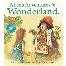 Alice in Wonderland by Karen Saunders Paperback Book