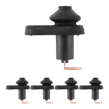 5 Stück Schwarze Tür Lampe Lichtschalter Montage Für Auto