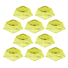 Hoge transparantie verlichte keycap XDA2 hoogte 9,3 mm-Geel