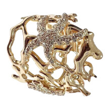 Mehrzweck-Korallenfeder-Armband, trendiger Armreif für-K-Gold