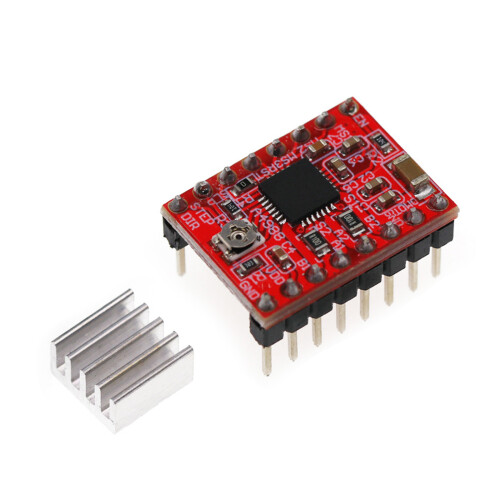 A4988 Stepper Motor Driver Highly Precisions 3D Printer-Red