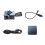 Dual-Paddle Morse Code Keyer CW Keyer Manual/Auto Trainer with Magnetic Base USB Communication Cable for PC 1