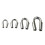 Cable Thimble Stainless Steel Rope Thimble Rope Thimble Rigging for Wire Rope Cable Wire Rope Chain Thimble Racking Tool 1