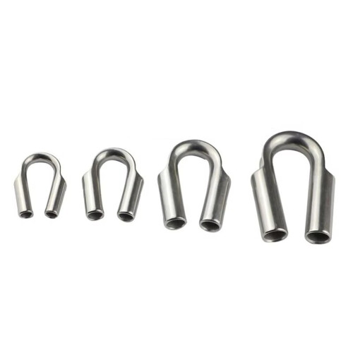 Cable Thimble Stainless Steel Rope Thimble Rope Thimble Rigging for Wire Rope Cable Wire Rope Chain Thimble Racking Tool 1