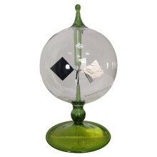 4 Flügel Rotierende Windmühle Aus Glas, Solarbetrieben, Crookes Radiometer, Lichtmühle/Lehrmittel für Den Unterricht C