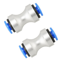 2pcs Feed Tube Connector for 3D Printer P1P/P1S/X1/X1C/X1E,PTFE Tubing Couplerfor Accessories Parts
