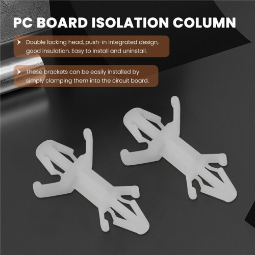 100PCS XLB Type Nylon PC Board Isolation Column Pcb Computer Spacer Double- Spacing Column Support, XLB-0610