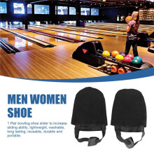 2 Stuks Bowling Schoenovertrekken Shoe Sliders voor Bowlingschoenen Dry Heren Dames Schoenbeschermers Schoenaccessoires