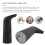 Black Automatic Soap Dispenser Touchless, Auto Liquid Soap Dispenser for Kitchen Bathroom 400Ml 7